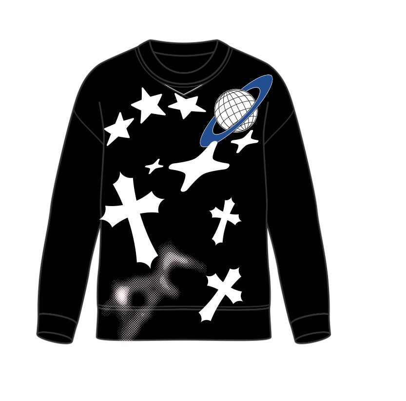 Starfall long sleeve sweater
